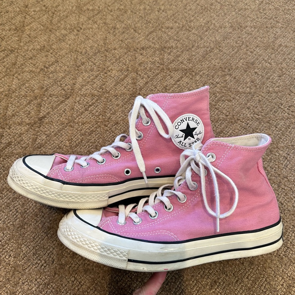 Converse Chuck 70 Pink High-Top Sneakers